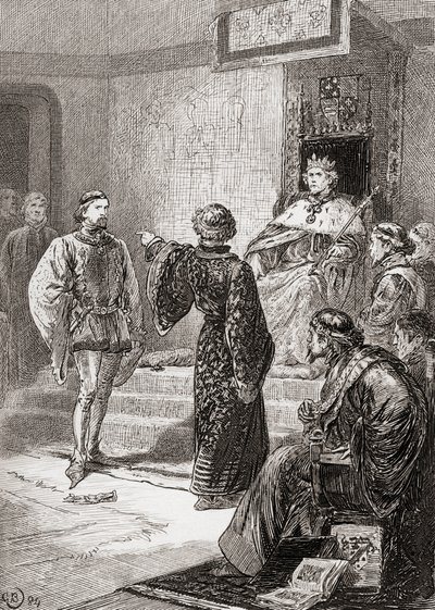 A scene from William Shakespeare